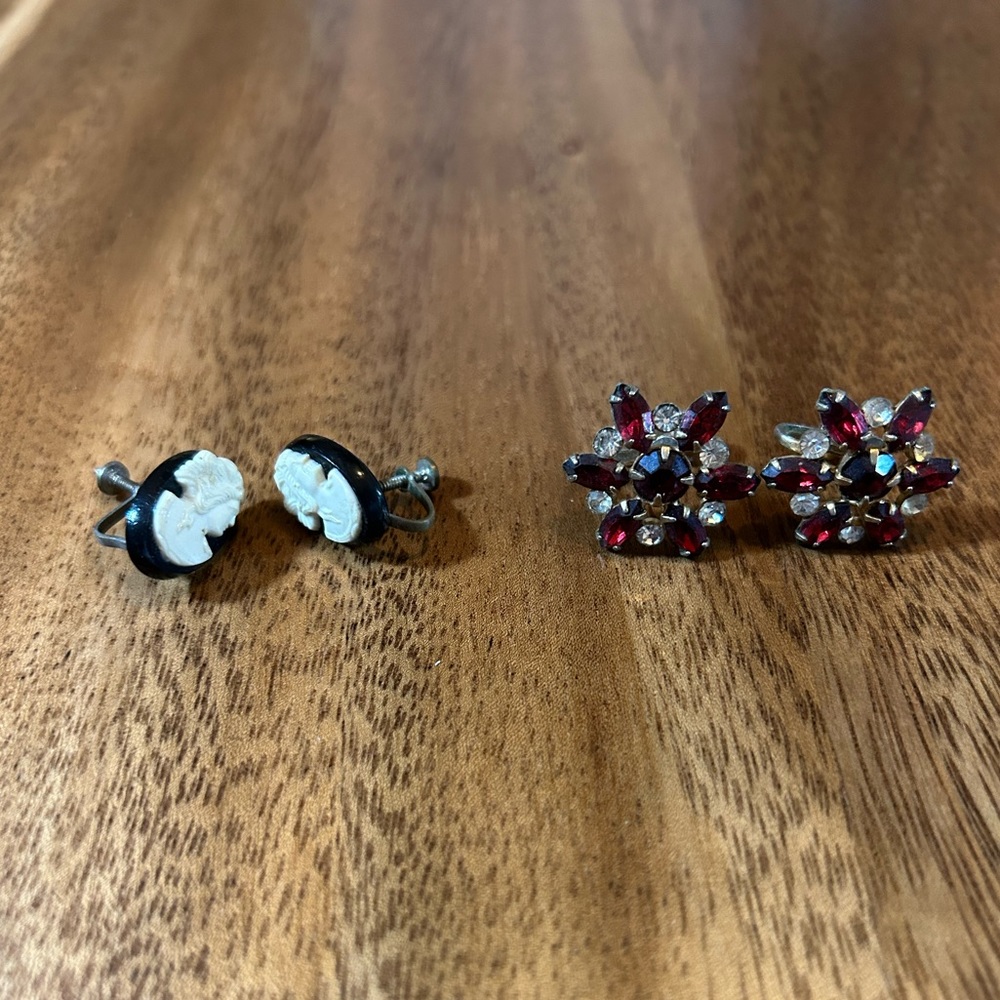 Vintage Clip On Earring Bundle